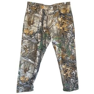 Vintage Wrangler ProGear Mens Realtree Camo Pants Size 40x30 Hunting‎ Utility
